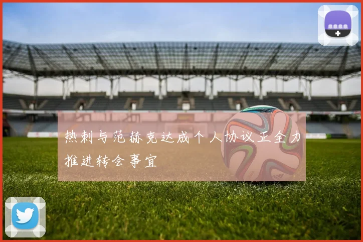 热刺与范赫克达成个人协议正全力推进转会事宜